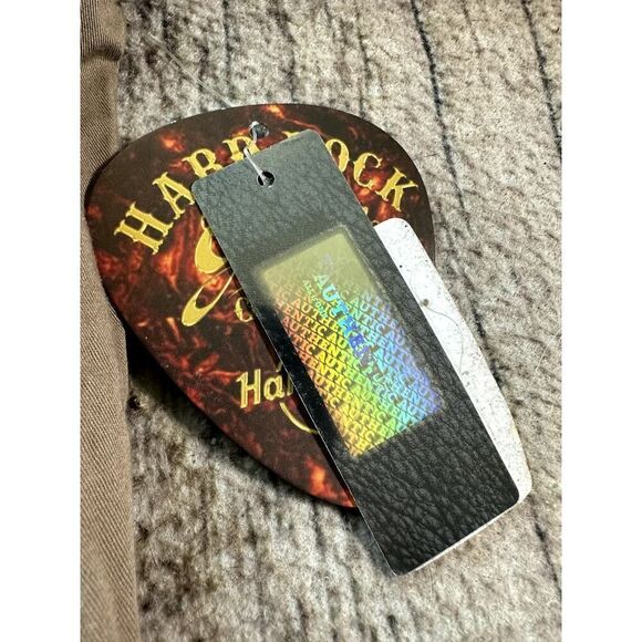 NWT Hard Rock Cafe Guitar Company Aruba Mens Short Sleeve Button Garage Shirt L - Picture 8 of 11